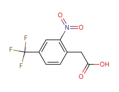 2-(2-nitro-4-(trifluoromethyl)phenyl)acetic acid