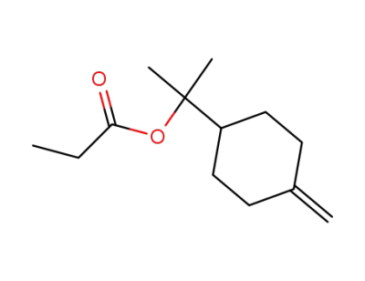 Propionic acid 1-methyl-1-(4-methylene-cyclohexyl)-ethyl ester