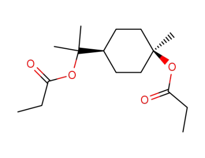 Propionic acid 1-methyl-1-(4-methyl-4-propionyloxy-cyclohexyl)-ethyl ester