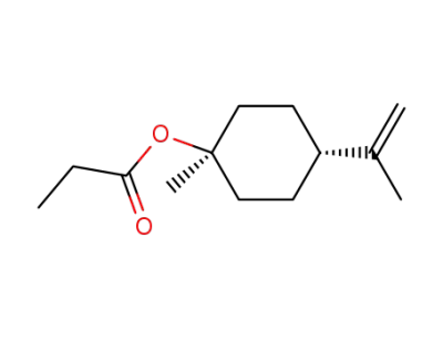 Propionic acid 4-isopropenyl-1-methyl-cyclohexyl ester