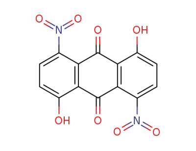 1,5-dihydroxy-4,8-dinitro-anthraquinone