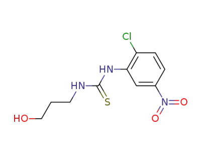 N-(2-chloro-5-nitrophenyl)-N'-(3-hydroxypropyl)thiourea