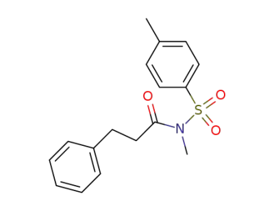 N-methyl-3-phenyl-N-tosylpropanamide