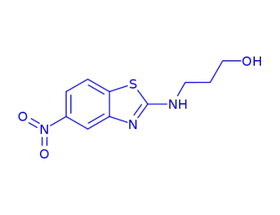 3-[(5-nitro-2-benzothiazolyl)amino]-1-propanol